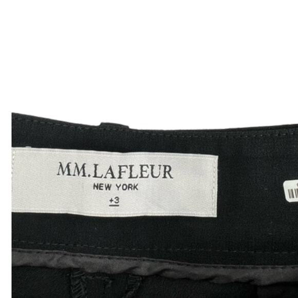 MM Lafluer Black Slacks Dress Pants 3X Plus Size Career Acetate Office Quiet Lux - Picture 3 of 8